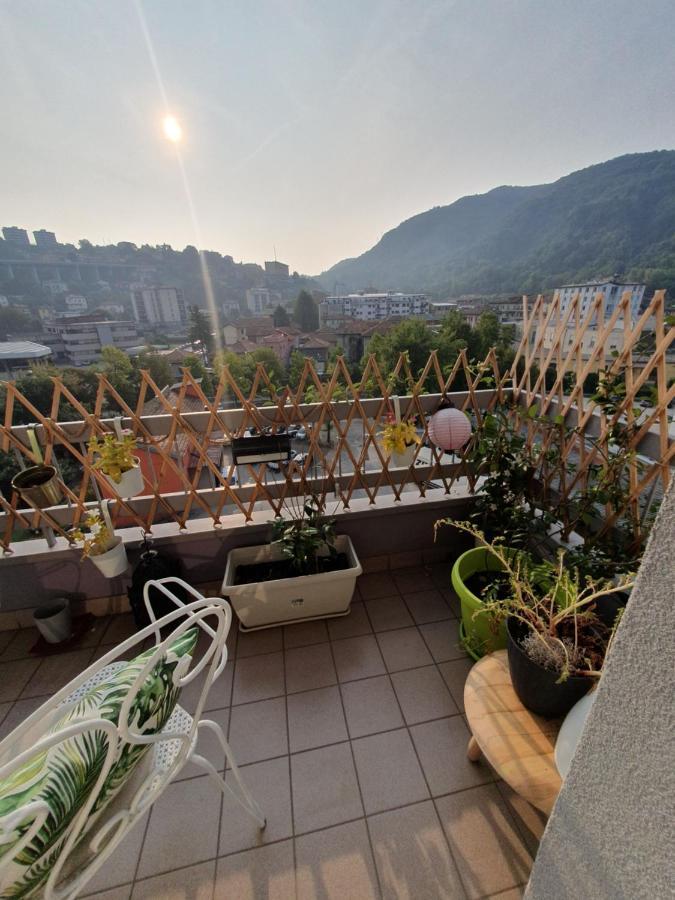 Charming Penthouse Near Como Lake Chiasso Eksteriør bilde